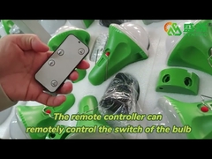 Sistema de iluminación casero solar portátil del proyector 25W para acampar al aire libre