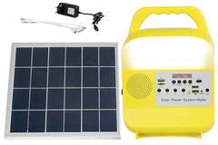 la energía solar 68-9W que enciende bulbos del equipo LED empareda el cargador portátil SRE-689 del teléfono de la estación