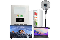 Inversor híbrido solar portátil de SRE938 12V con la batería 6W*3pcs 50Hz